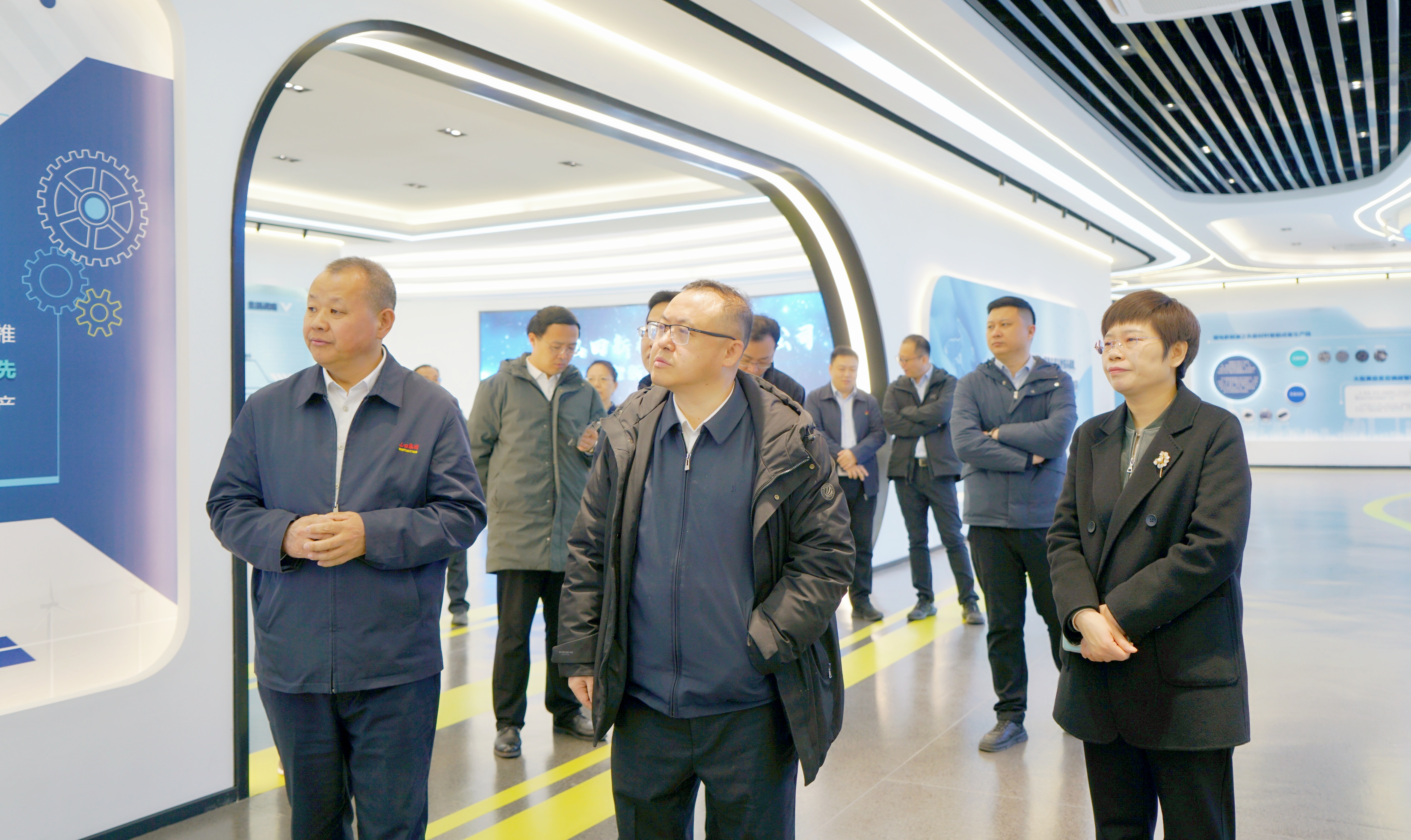 山東省工信廳總工程師賀曉文蒞臨山田集團(tuán)調(diào)研